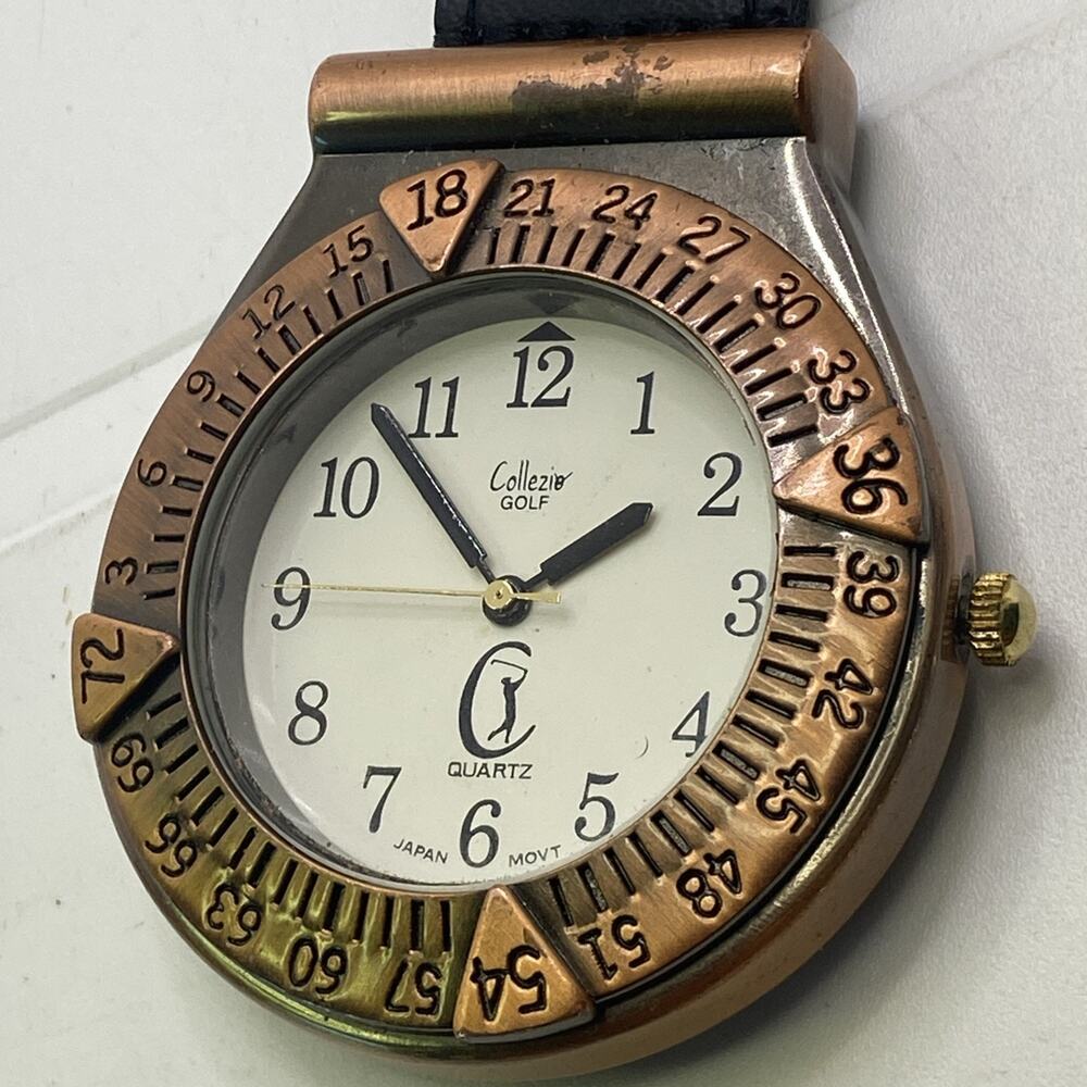 Collezio Mens Golf Clip Pocket Watch Golf Watch New Battery